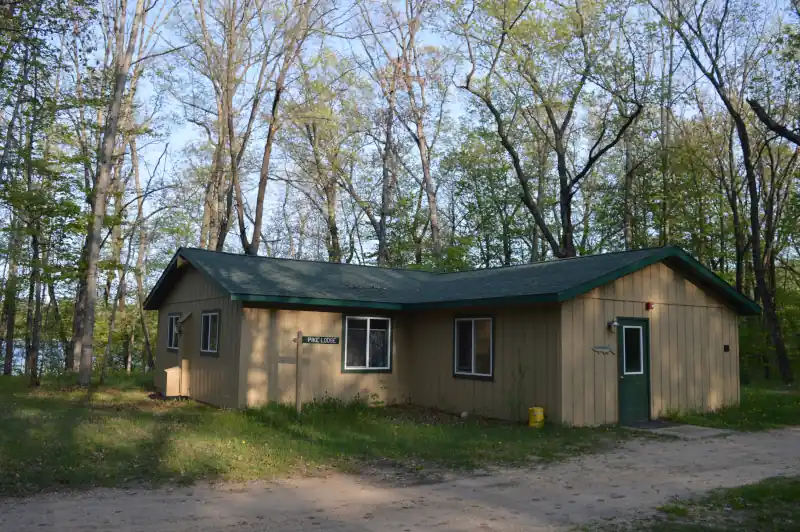 Camp Rotary Pike Lodge front